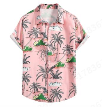 

Summer Splicing Element Short Sleeve Shirt 3D Printed Shirt Men S Large Size Casual Top 5XL
