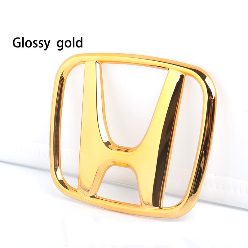 Car Front Rear Logo Auto Grille Emblem Sticker Accessories For Honda CR-V STEPWGN Civic Accord City XR-V Envix ODYSSEY VEZEL Fit