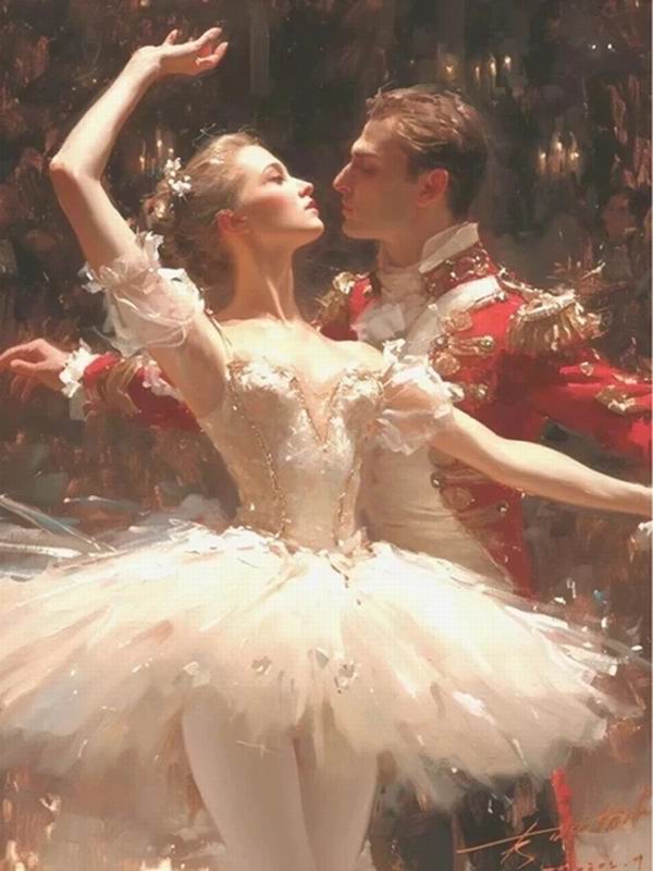 Diamond Painting New Collection 2024 Romantic Couple Dance Partners Diy Full Square Round Drill Rhinestone Embroidery Mosaic Cross Stitch Kits