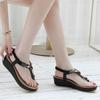 Vintage Women'S Sandals Bohemia Summer Retro Beach Beaded Ankle Strappy Sandal Athletic Hiking Shoes Outdoor Walking Shoe