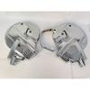 1Set Motorcycle Chrome Front Brake Rotor Disc Covers Trim For Honda Goldwing GL1500 1988-2000 Front Rotor Disc Shells kit
