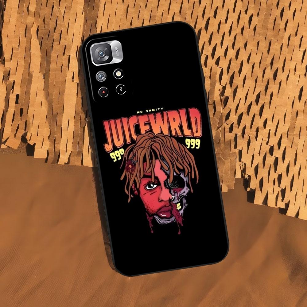 

Rapper 999 J-Juice W-WRLD Phone Case for Xiaomi 15 14 13 12 Mi 11 ultra Pro Lite Black Soft Silicone Cover Xiaomi 14