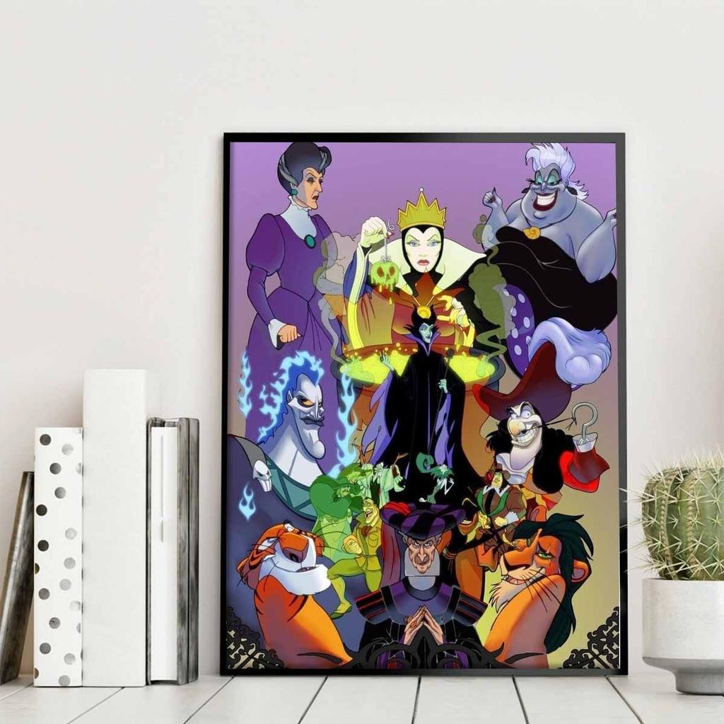5D Diy Diamond Painting All Kinds of Villain Characters Full Drill Rhinestones Mosaic Embroidery Handmade Products Home Decor Gift