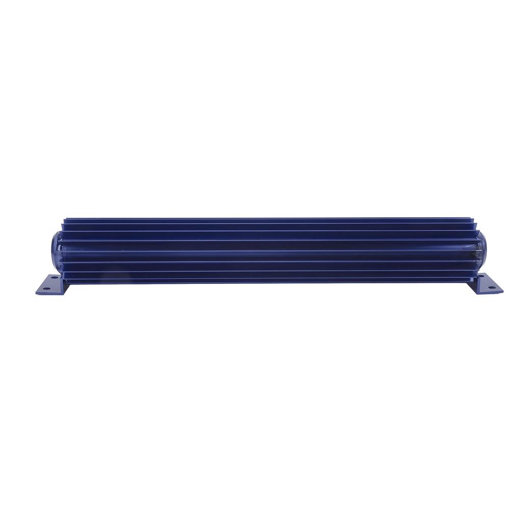 18in Aluminum Finned Oil Cooler Fast Cooling Anodized Fit for Car Truck