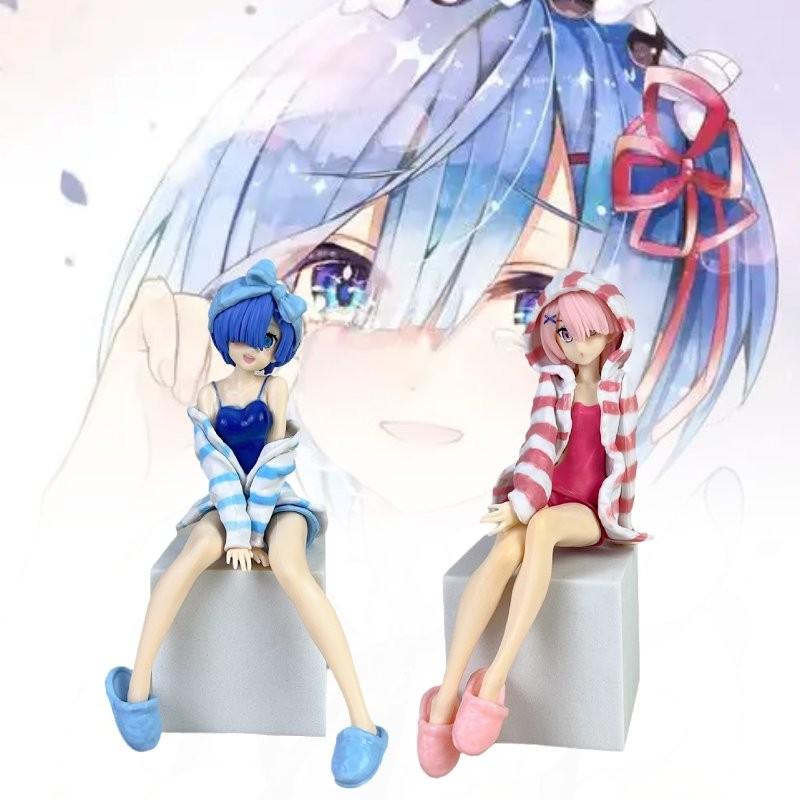 Re A In Different World From Zero Ram Rem Pvc Toy Model Decor Gift Christmas