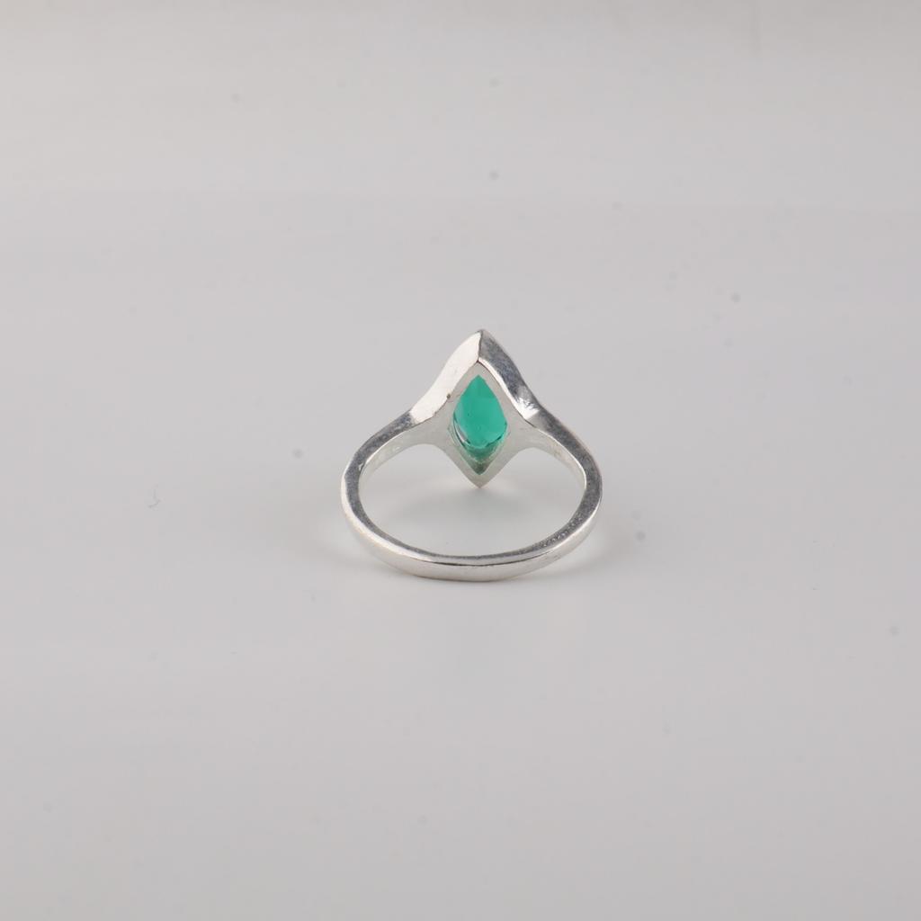 Chrome Diopside Gemstone 925 Sterling Silver Jewelry Partywear Ring For Anniversary CZR-20-2