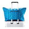 Hapitas Foldable Tote Bag, Carry-on Bag, H0001, B275, Navy Pencil
