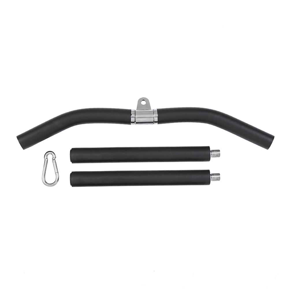 LAT Pull Down Bar Curl Pulldown Bar Detachable LAT Pulldown Attachments Non-Slip LAT Pulldown Handle Attachments for Gym Workout