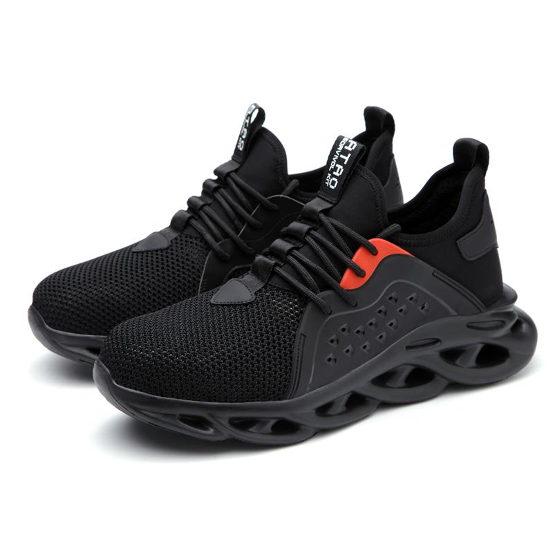 

Удобная защитная обувь. Рабочая обувь со стальным носком. Противоударная, противопрокольная. Неразрушимая обувь. Защитные ботинки. Промышленная обувь. 36 чёрный