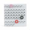 Desktop Calendar Board Endless Manual with Circular Markers Decorative for Desk, Office,