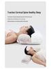 3-in-1 Detachable Double-Layer Cotton Neck Support Pillow