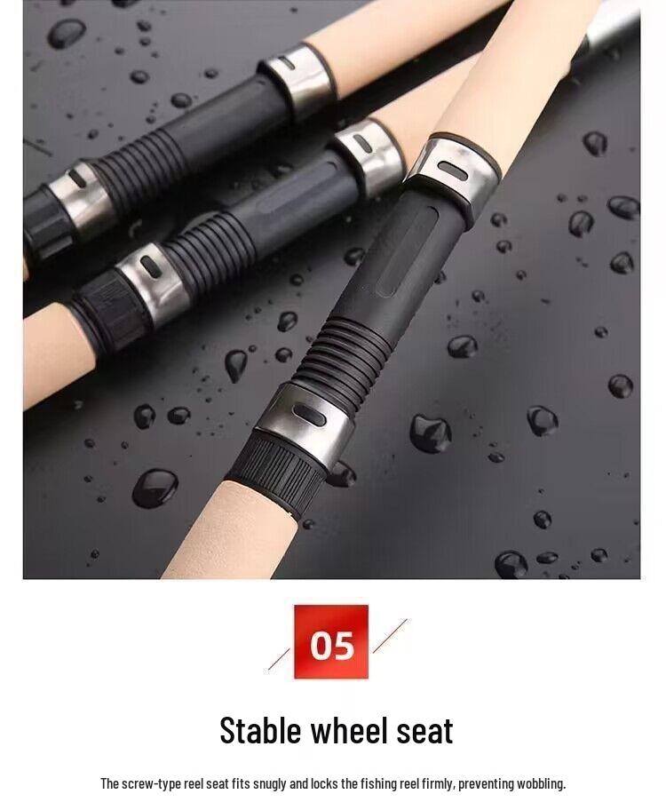 Lei Luya Ultra-Hard Boat & Casting Fishing Rod Set with Anchor and Frog Long-Distance Features