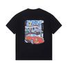 Trendy Letters  Graphic Tee  Cotton Round Neck Casual Regular Fit Unisex Tshirt  Summer Top