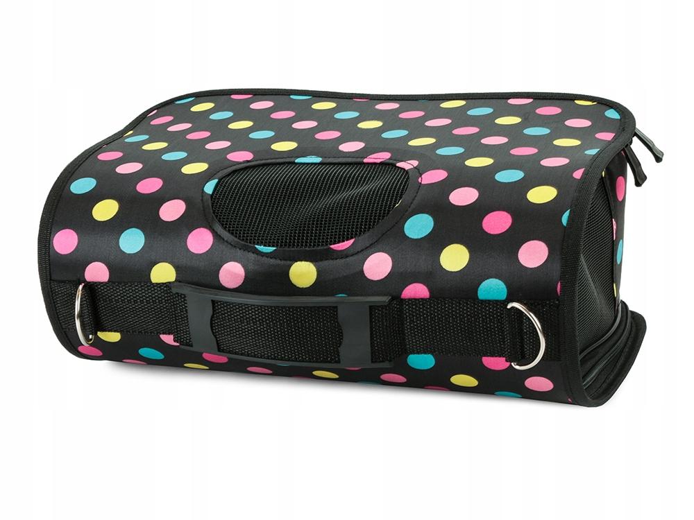 Dog Bag Dots Black Dots (75) Gab_A