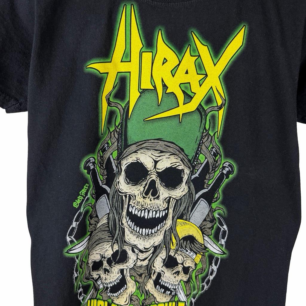Vintage 2010s Hirax Violent Assault Band Death Graphic Shirt Size S-5XL VA666