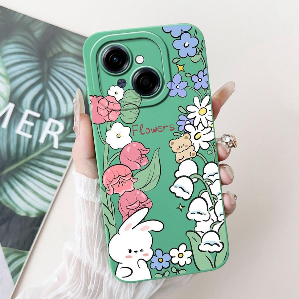 Cute Panda For Tecno Spark Go 1 2024 Case Soft Silicone Cover For Tecno Spark Go 2025 SparkGo 1 Go1 Pop 9 Pop9 Case Bags 6.67"