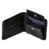 SONNE Softer Genuine Leather Bi-fold Wallet, Black