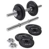 GronG 20kg Dumbbell Set (2 X 10kg Per Hand) with Adjustable Plates, Shafts, and Weights