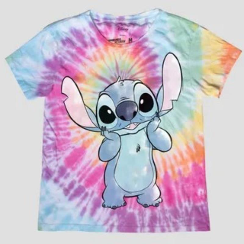 Barnes Tegneserie Trykket Søt T-skjorte Jenter Kortermet Moteriktig Myk Komfortabel Topp