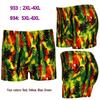 Printed Plus Size Fashion Flat Leg Swimsuit 933-934