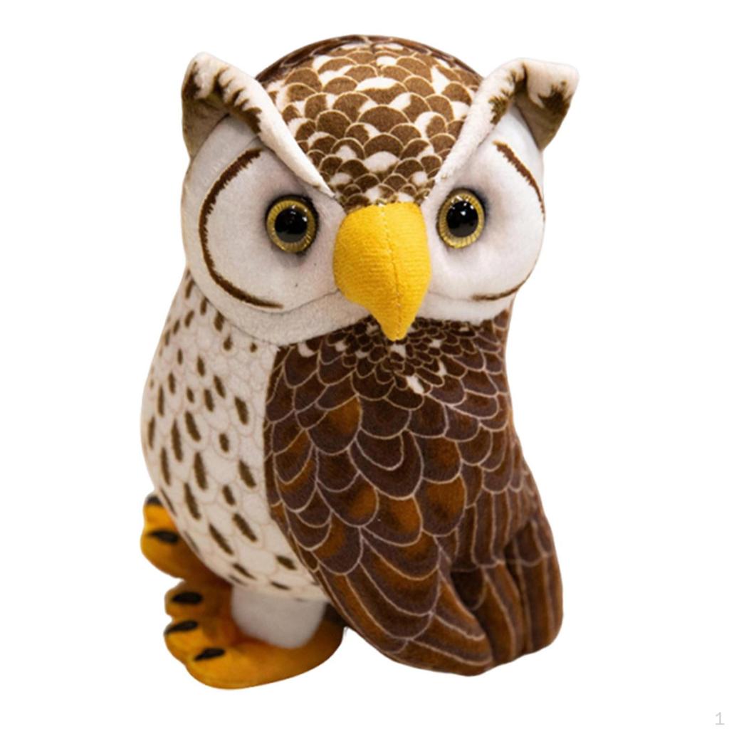 Owl Toy Doll Ornament Boys Girls Birthday Gift for Sofa Festival Living Room