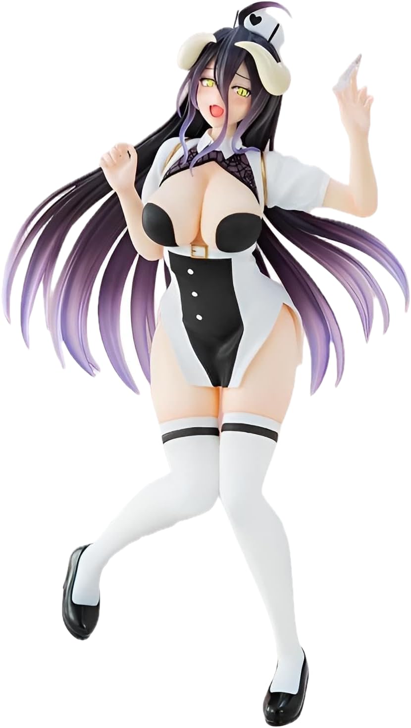 Повелитель Вивит Фигурка Альбедо Медсестра Версия. Белая фигурка-приз