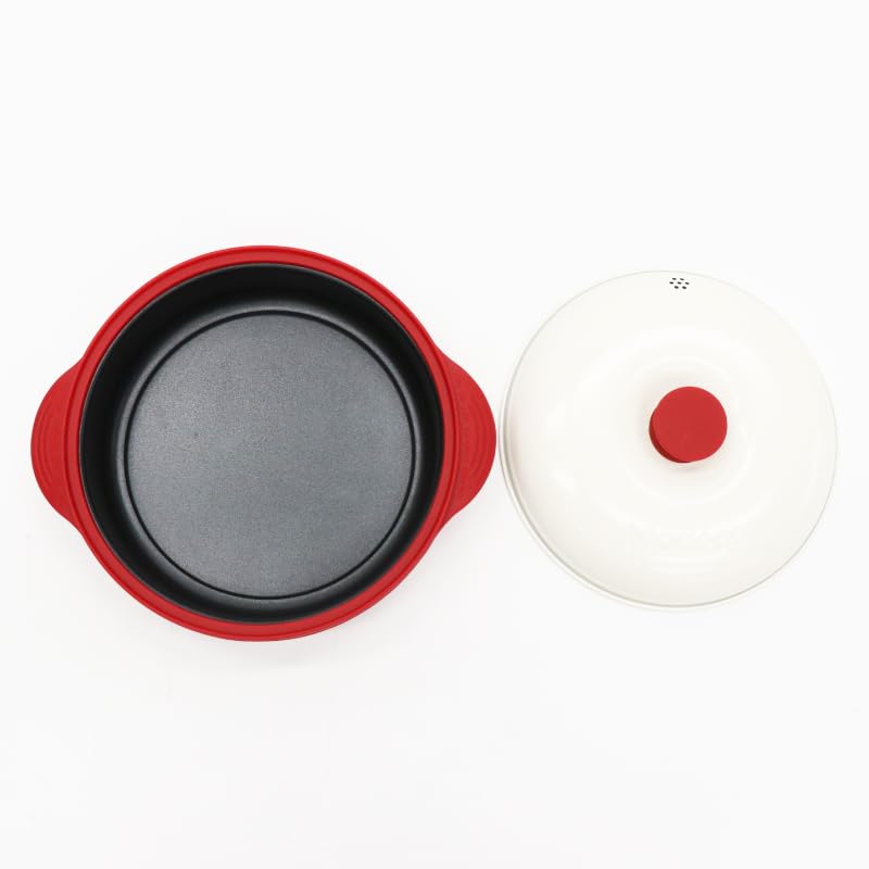 Easy Cook Microwave Deep Type Dishwasher Warm Grilled Browning Moderé Cookware, RRK-MD, Safe, Compact, Bake, Stir-fry, Boil, Simmer, Steam, Cook,
