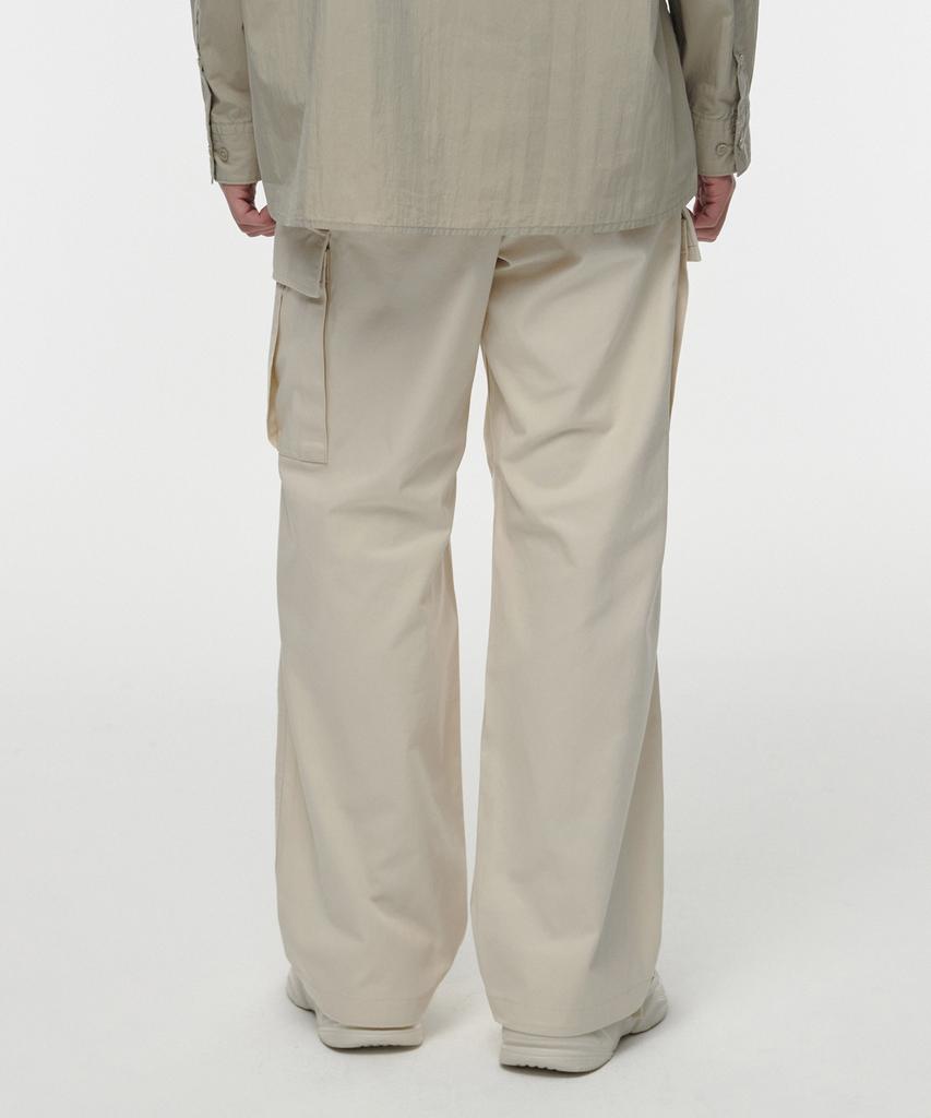 MUSINSA STANDARD Cotton Parachute Cargo Pants [Cream]
