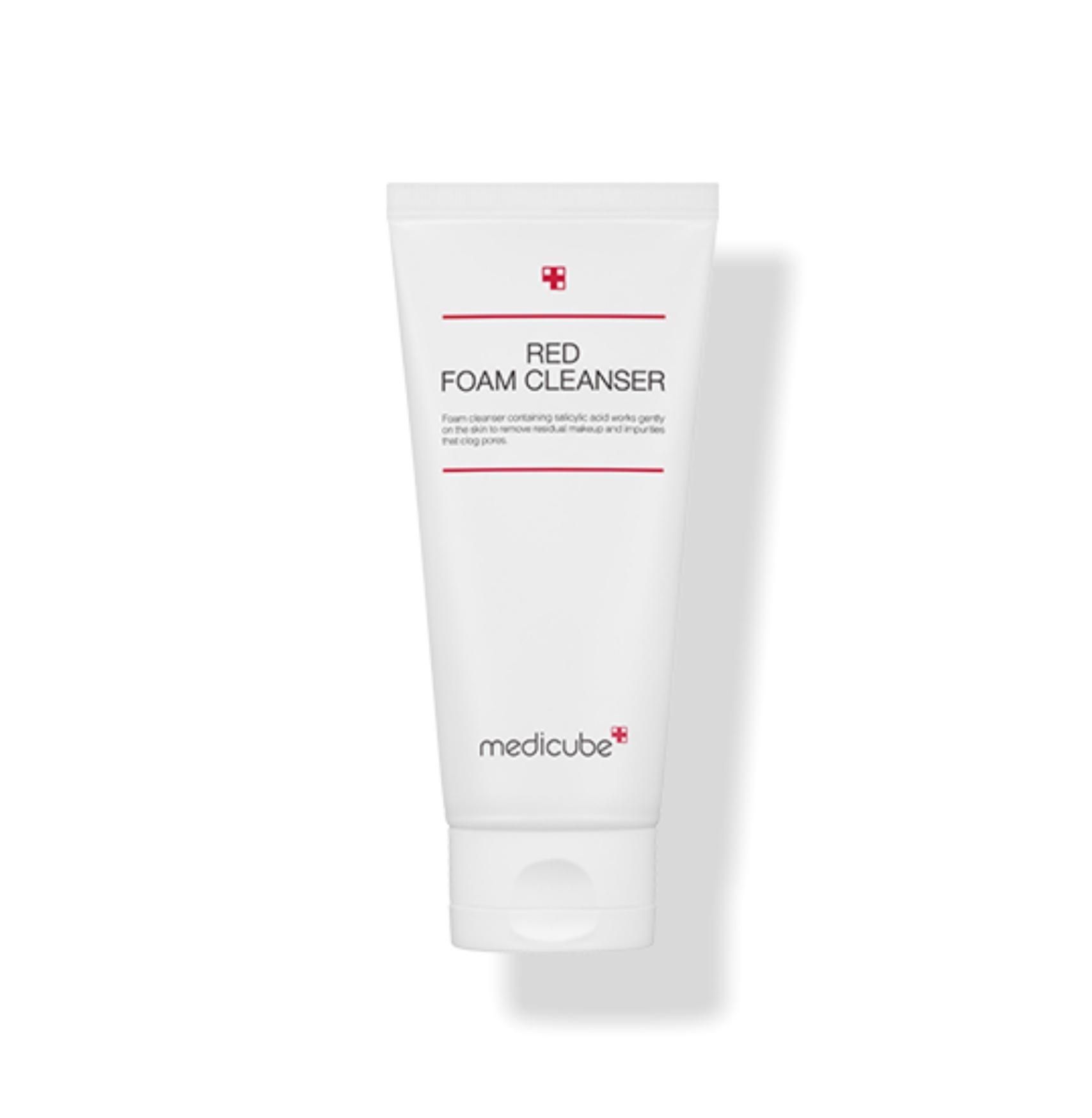 MEDICUBE Red Foam Cleanser Acne Relief Functional Cleansing Foam 2 types 120mL