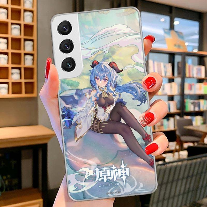 

Genshin Impact Ganyu Cover Phone Case For Samsung Galaxy S26 S25 Edge S24 Ultra S23 S22 Plus S21 S20 FE Soft Fundas Shell Galaxy Samsung S21