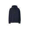 X Jil Sander Collaboration Solid Color Pullover Long Sleeve Sweatshirt Men Sweatshirt Indigo 445156-69