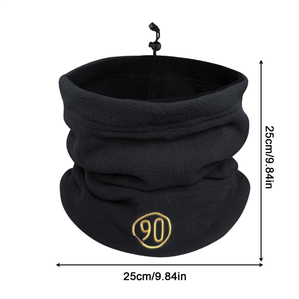 Neck Gaiter Face Cover Winter Outdoor Sports Scarves Fleece Neck Gaiter Ski Tube Scarf Half Face Cover For Men Women Cold-proof