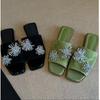 New Versatile Flat Flip-flops for Women In Niche One-piece Shoes