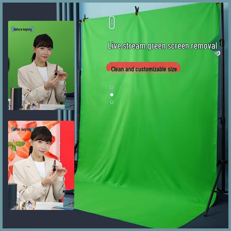 Professional Green Screen Keying Background Kit