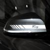 Car Styling Rearview Mirror Logo Decal Sticker Decor Auto Accessories For Kia Sportage Ceed Rio Sorento Soul Picanto Forte K3 K5 hbkd60