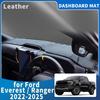For Ford Everest Ranger -2026 Wildtrak Raptor T9 Dashmat Dashboard Cover Pad Protective Carpet Accessories DashMat Sunshade
