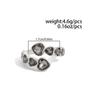 Luxury Style Geometric Acrylic Crystal Elastic Bracelet Women Ring