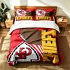 Kansas City Chiefs (19) 3pc Set Suitable for Master Bedrooms Soft and Comfortable an Ideal Gift for Family and Friends Includes One Duvet Cover and Tw