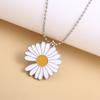 Small Fresh Long Pendant Sweater Chain Fashion Popular Daisy Necklace Women