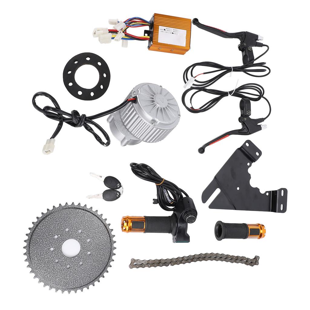 MY1018 24V 450W Electric Scooter Motor Controller DIY Scooter Drive Speed Control Conversion Kit for Electric Cycles
