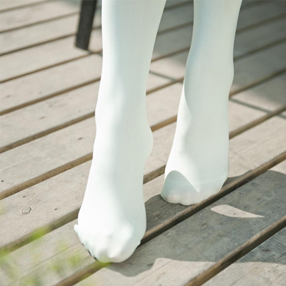 Ladies Women Long Cotton Stockings Sexy Stocking Black White Skinny Stockings Over Knee Thigh High