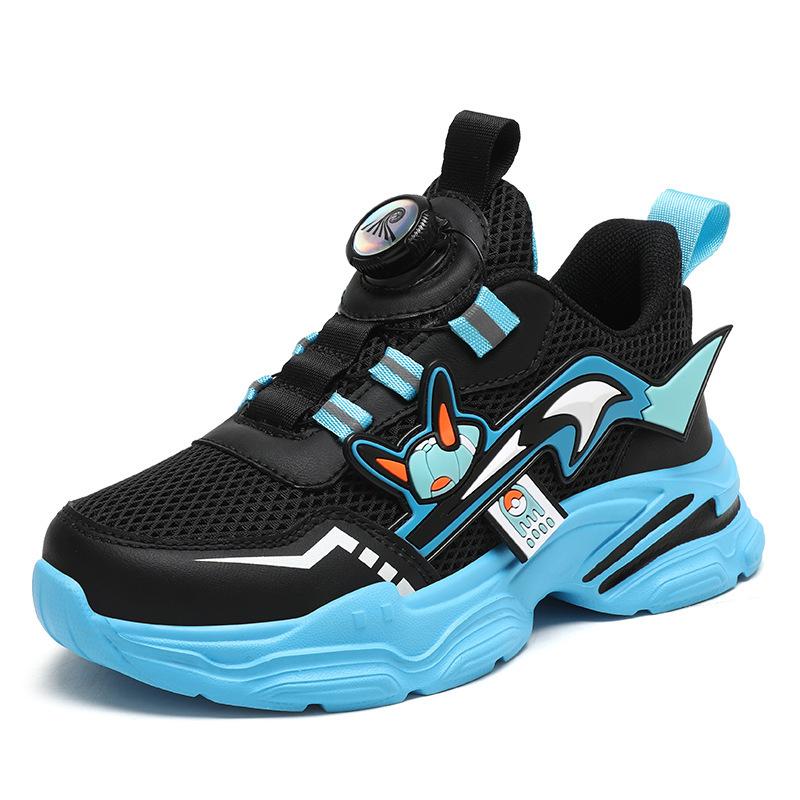 

Children s shoes new dad shoes 2025 spring and autumn breathable mesh sneakers boys cartoon running shoes 28