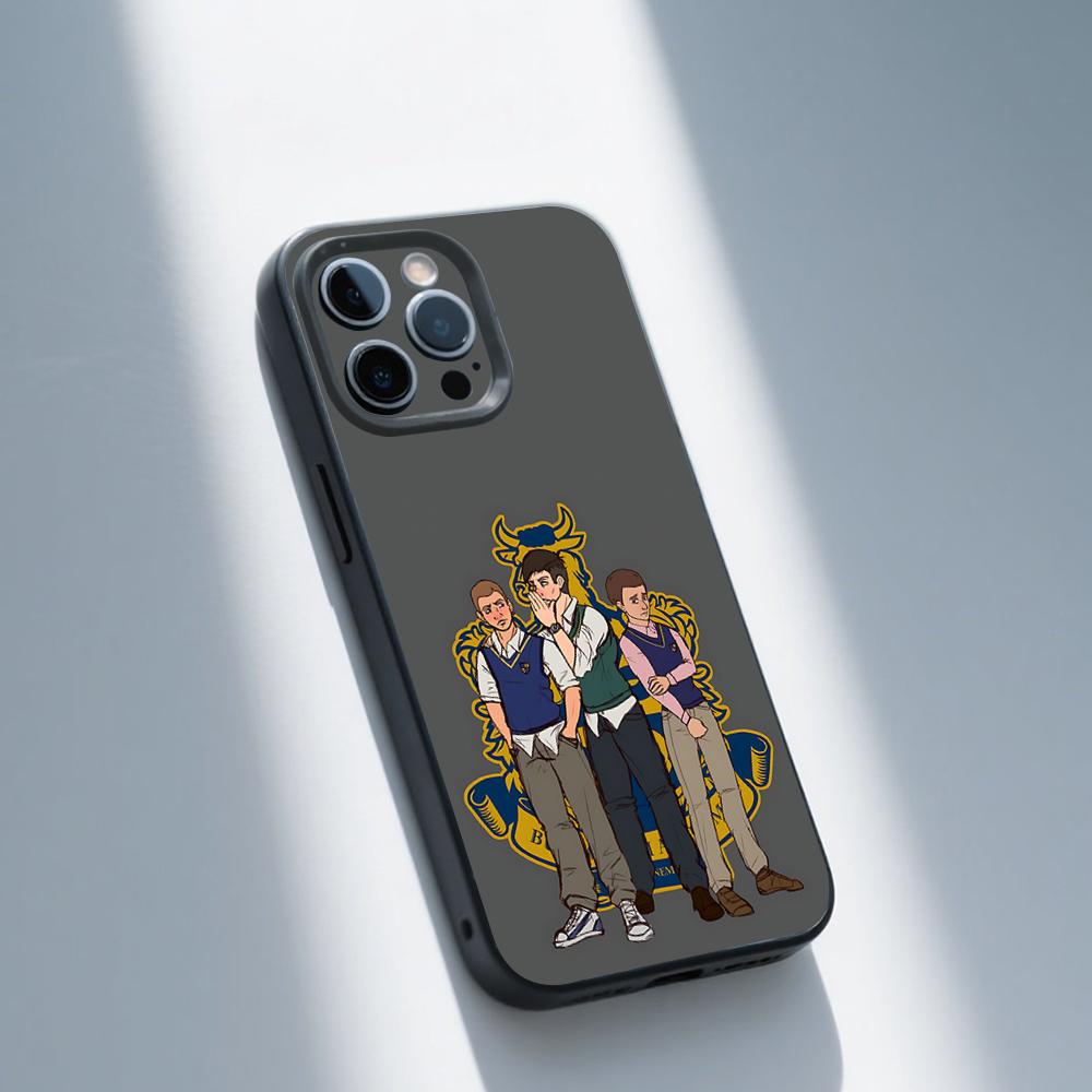 Jimmy Hopkins B-Bully Phone Case For iPhone 16,15,14,13,12,11,Pro,Max,Plus,X,XS,SE,E,Mini,Soft Silicone Black Case