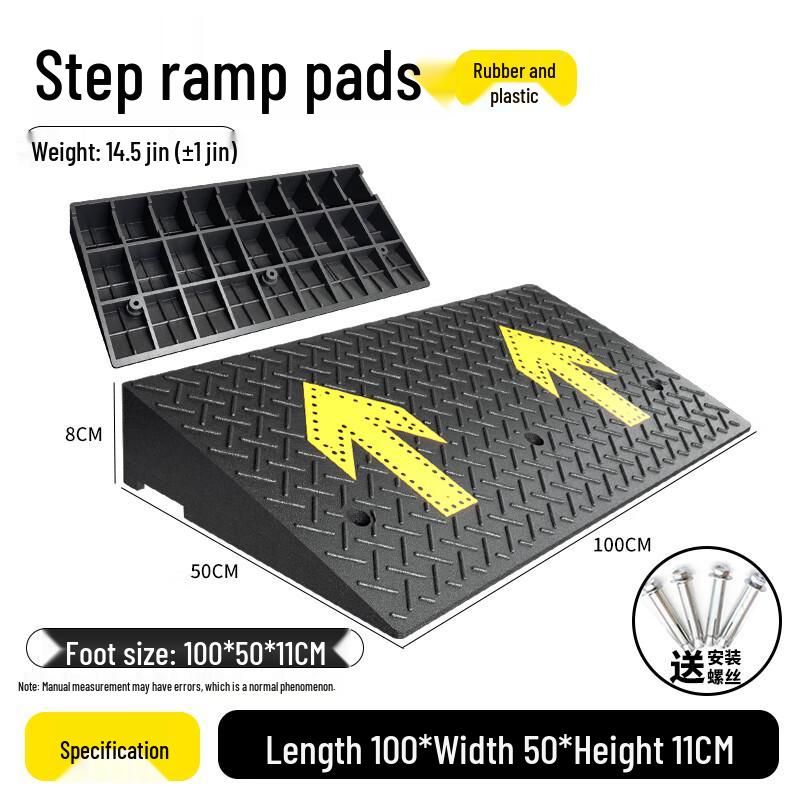Outdoor Rubber Curb Ramp