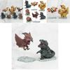 Godzilla Movie King Of The Monsters Cute Mini Action Figures Collectible Set