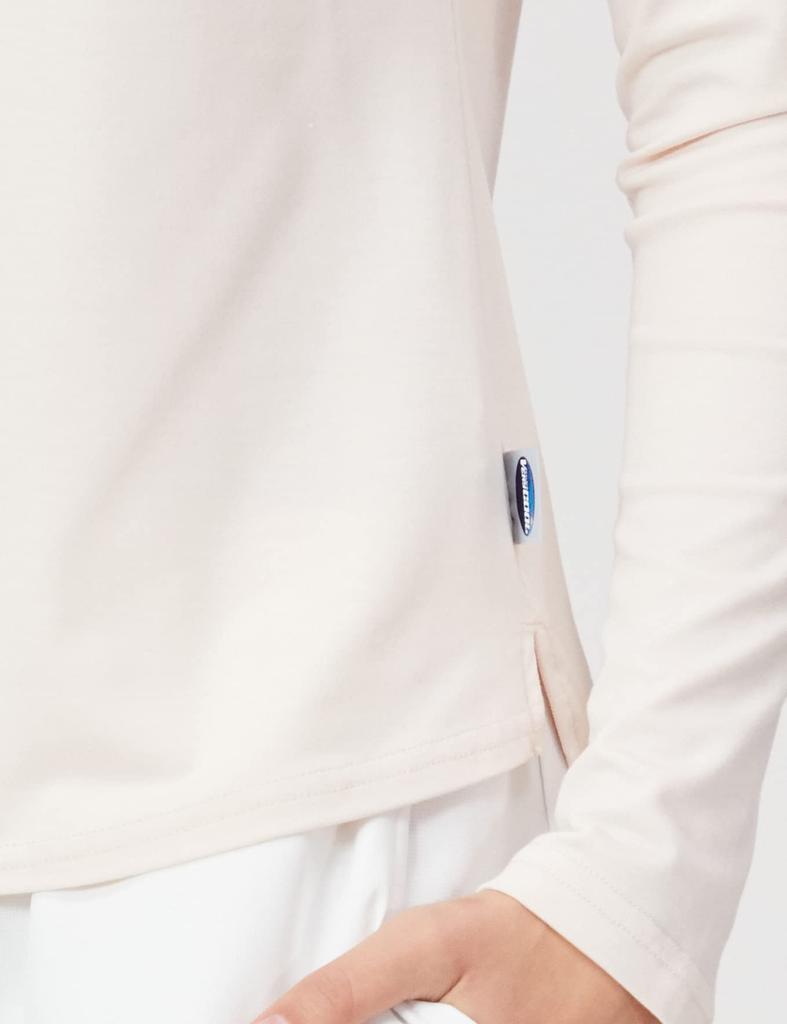 YONEX Long Sleeve Natural Pink Women's T-Shirt, (523)