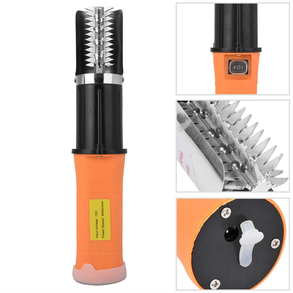 Electric Fish Scaler,Powerful Fish Scale Scale Scraper Remover Cleaner Skinner(EU110V-)