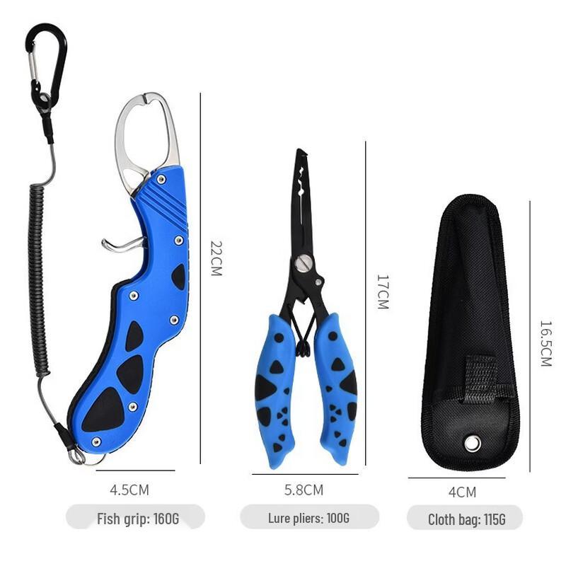 Multifunction Fishing Plier & Hook Remover Set
