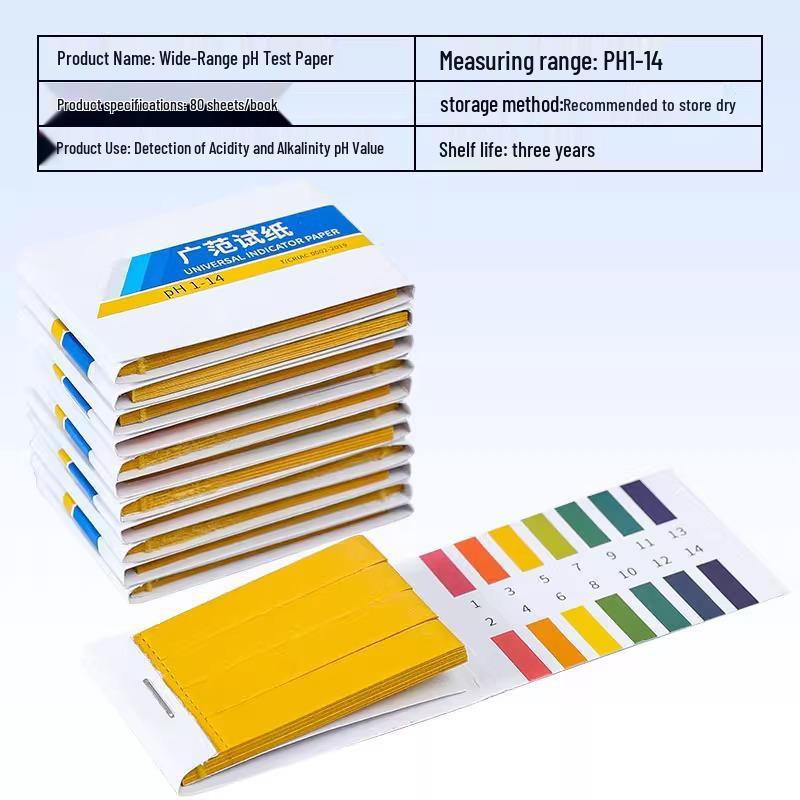 pH Test Pen & Paper for Water and Soil Quality Measurement