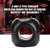 G1/4 Threaded Water Cooling Fitting 3 Way 3 Way Brass Adapter  Computer Water Cooling
